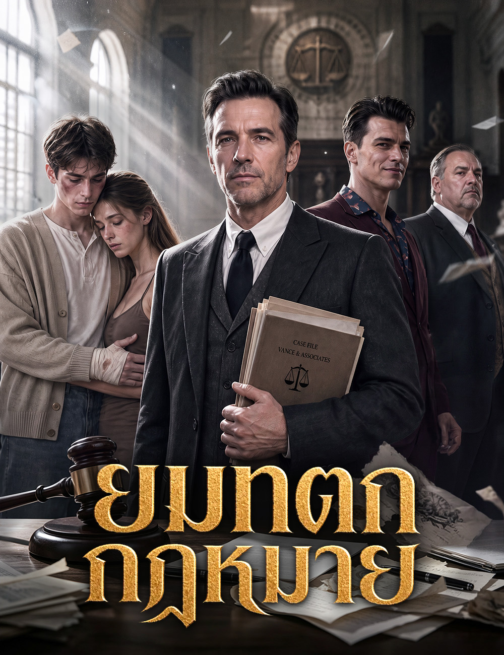 Watch ยมทตกฎหมาย（ฉบับพากย์ ） (FlickReels) Full Episodes Free HD