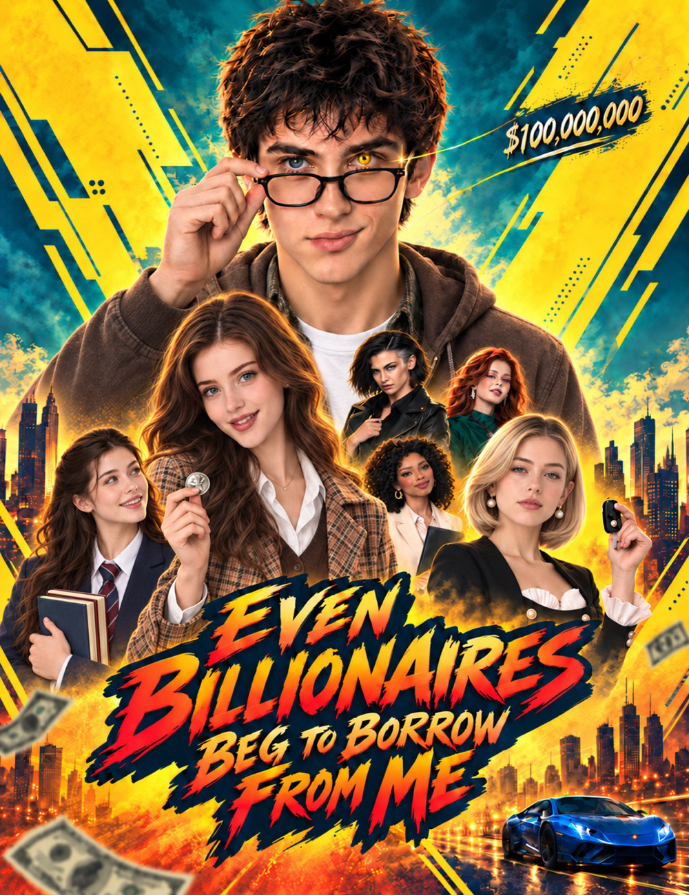 Watch Even Billionaires Beg to Borrow From Me (FlickReels) Full Episodes Free HD