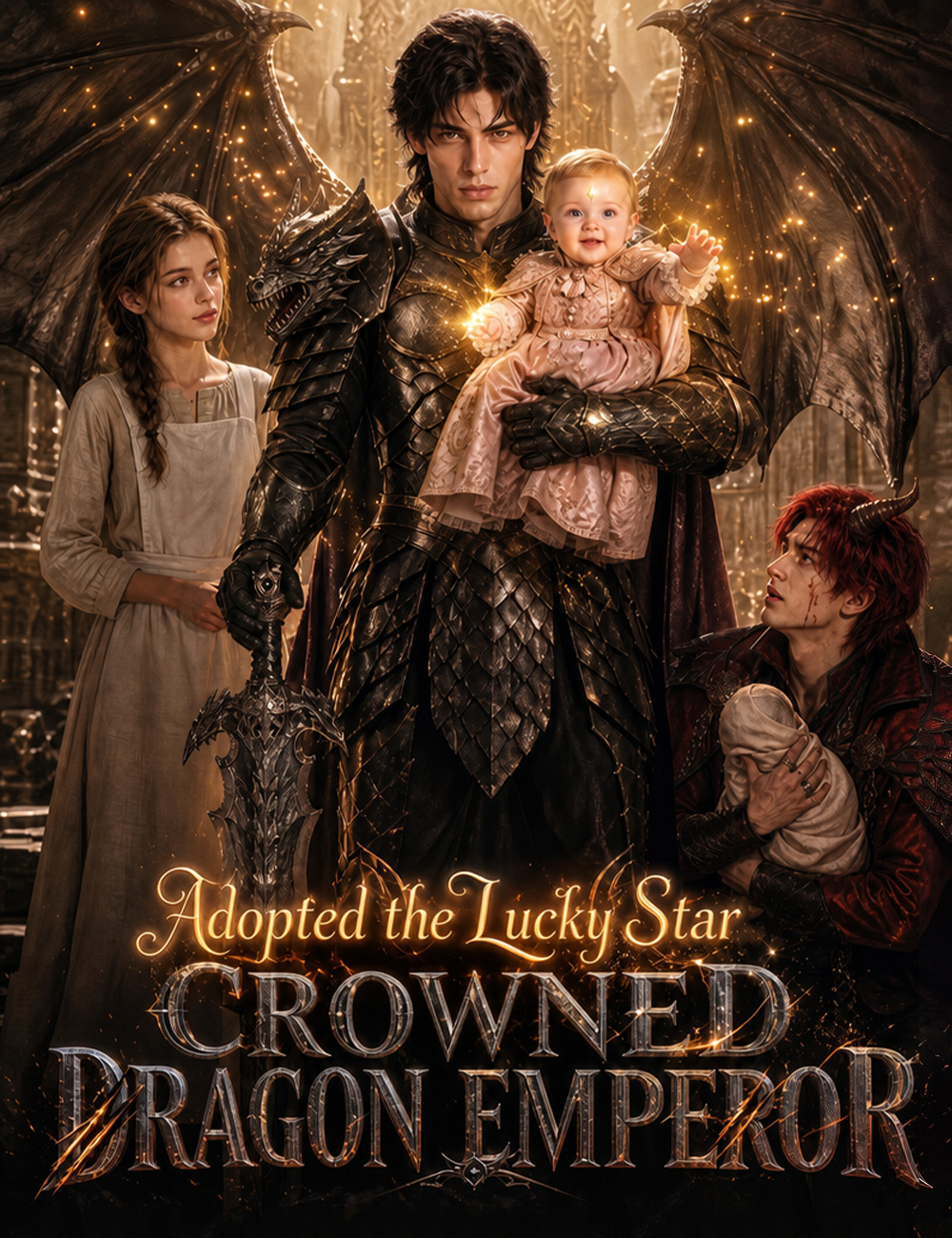 Watch Adopted the Lucky Star, Crowned Dragon Emperor (FlickReels) Full Episodes Free HD