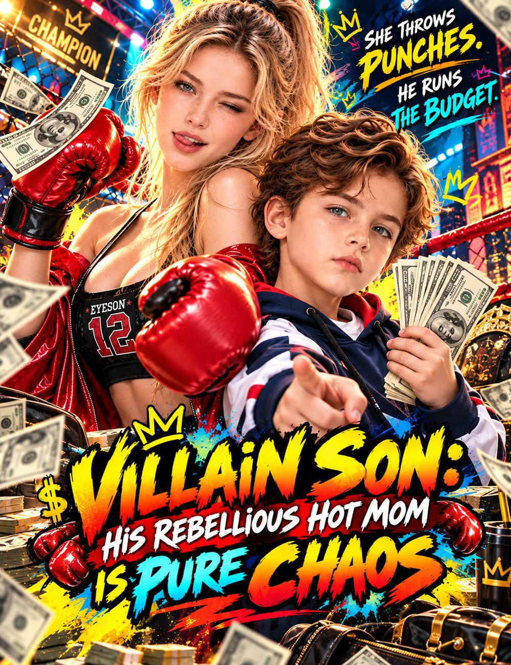 Watch Villain Son: His Rebellious Hot Mom Is Pure Chaos (FlickReels) Full Episodes Free HD