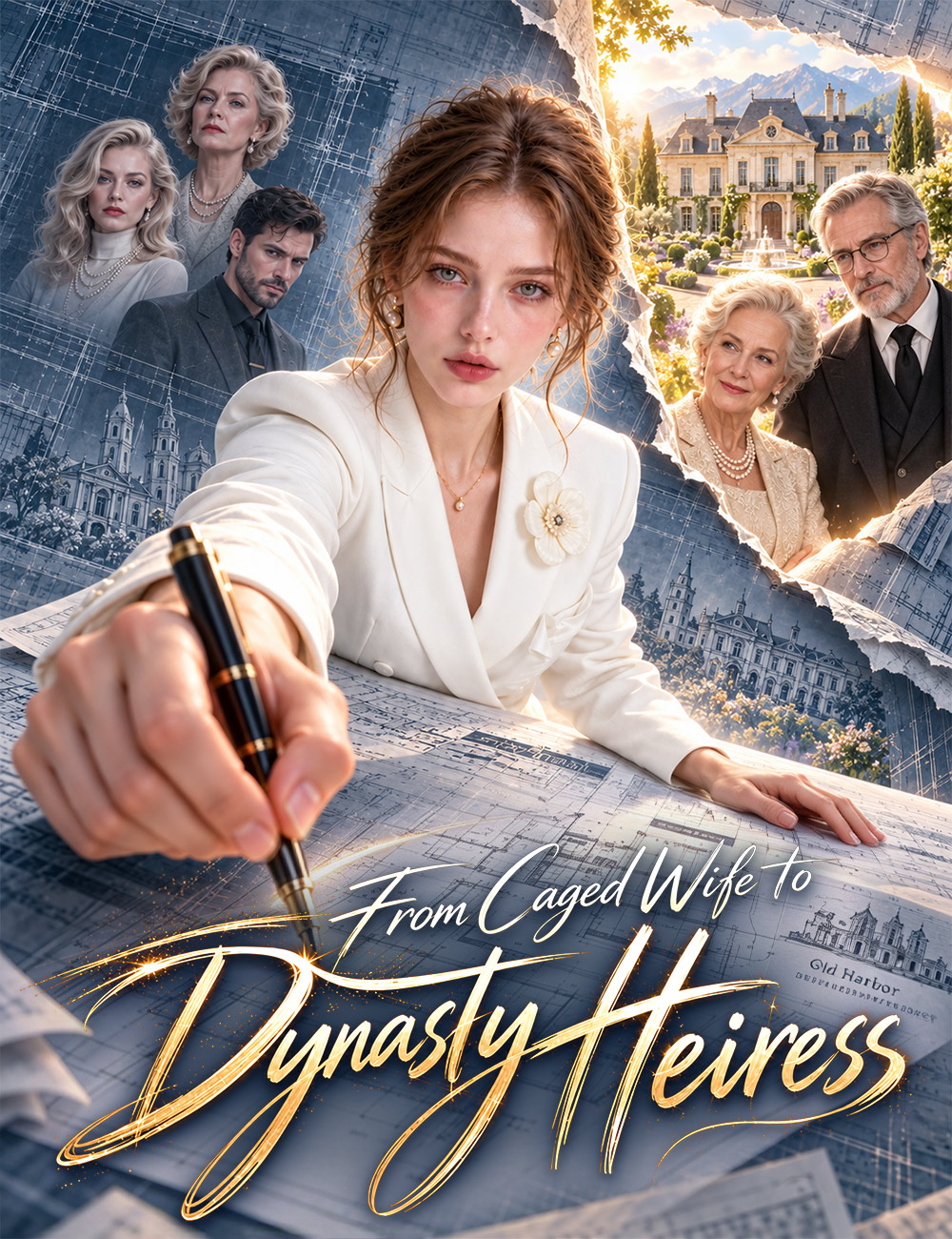 Watch From Caged Wife to Dynasty Heiress (FlickReels) Full Episodes Free HD