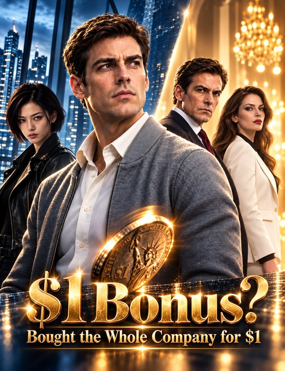 Watch $1 Bonus? Bought the Whole Company for $1 (FlickReels) Full Episodes Free HD