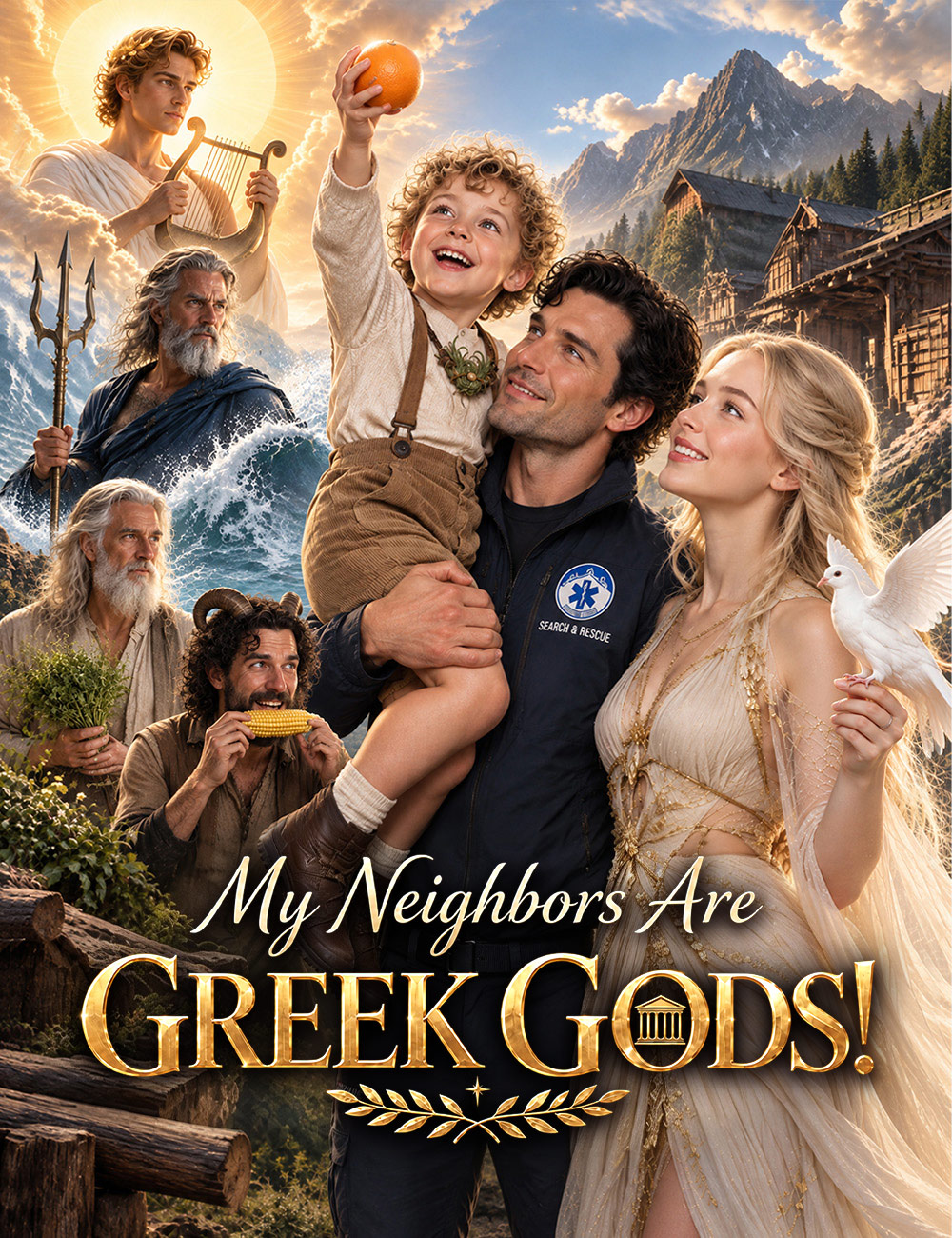Watch My Neighbors Are Greek Gods! (FlickReels) Full Episodes Free HD
