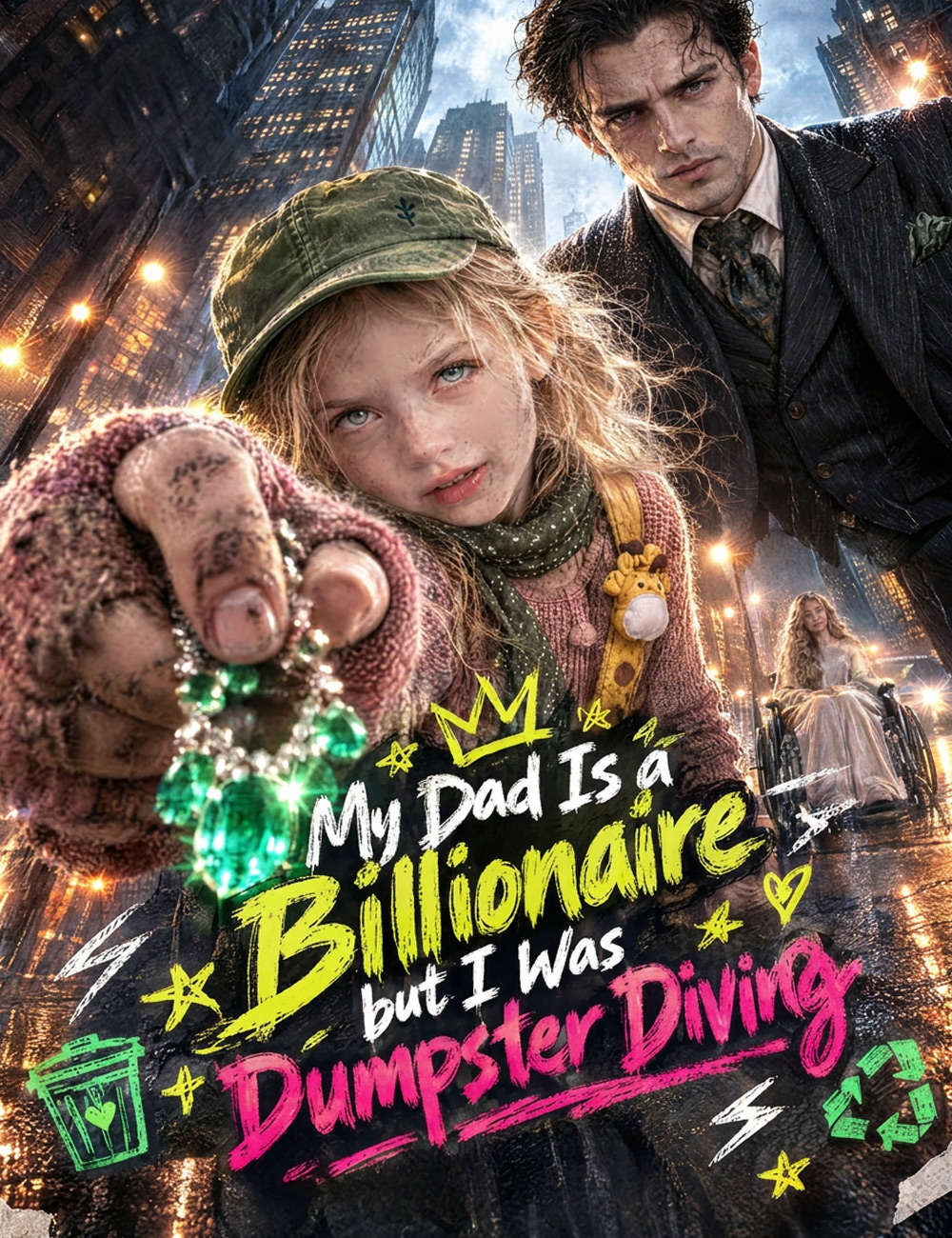 Watch My Dad Is a Billionaire, But I Was Dumpster Diving (FlickReels) Full Episodes Free HD