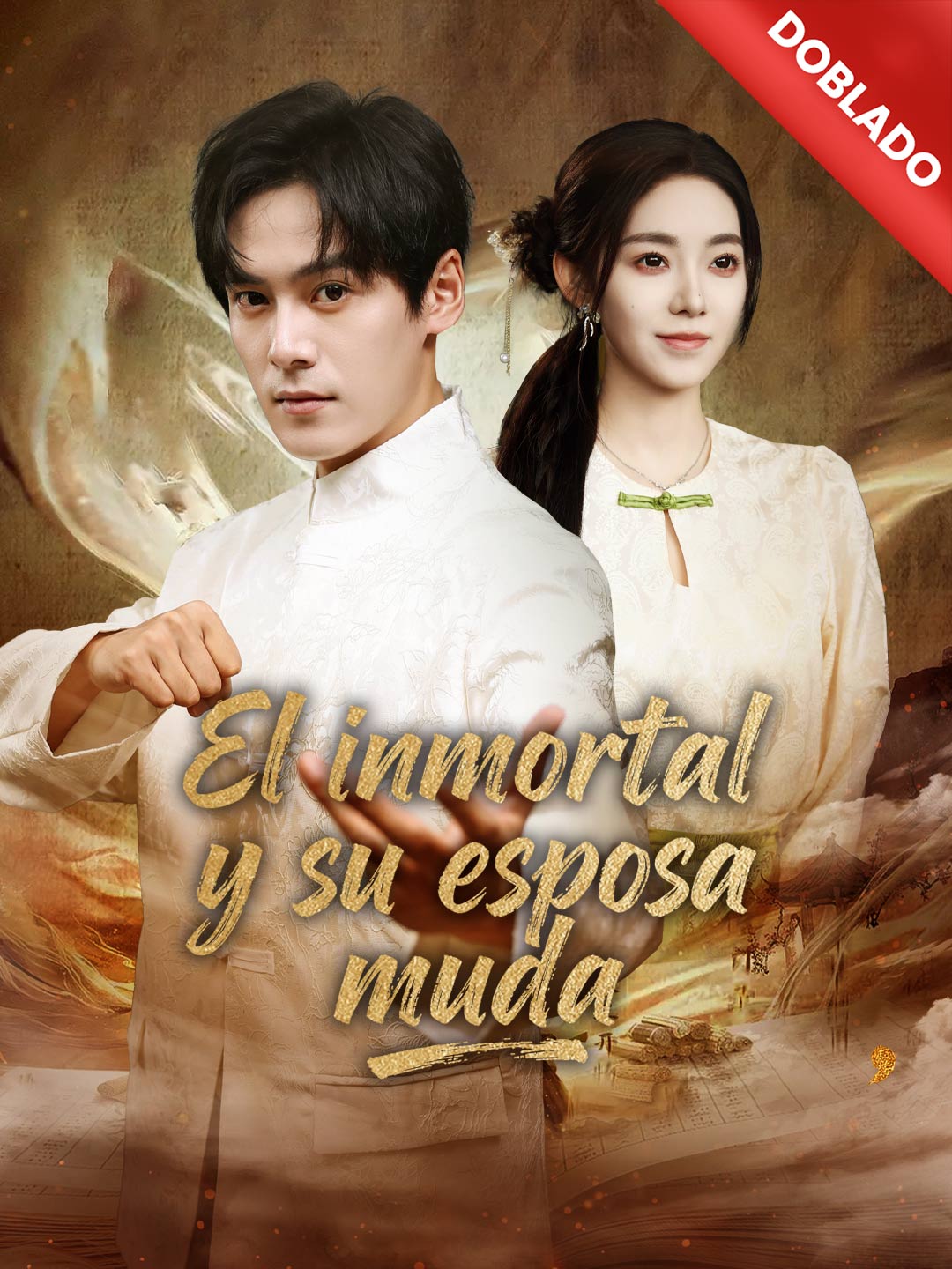 Watch [Doblado]El inmortal y su esposa muda (GoodShort) Full Episodes Free HD