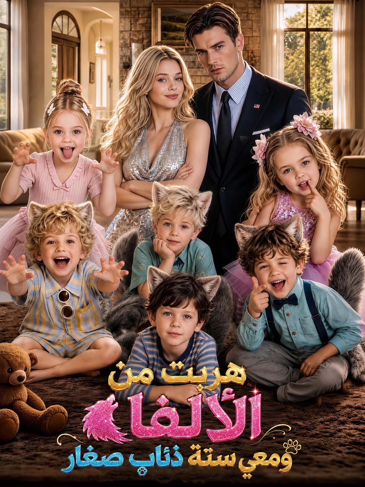 Watch هربت من الألفا ومعي ستة ذئاب صغار (GoodShort) Full Episodes Free HD