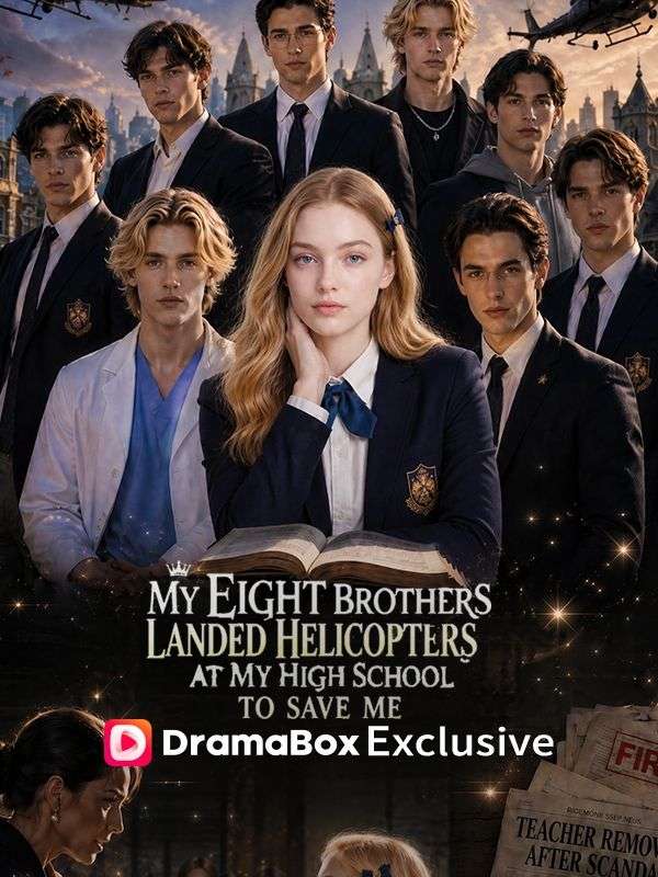 Watch My Eight Brothers Landed Helicopters at My High School to Save Me (DramaBox) Full Episodes Free HD