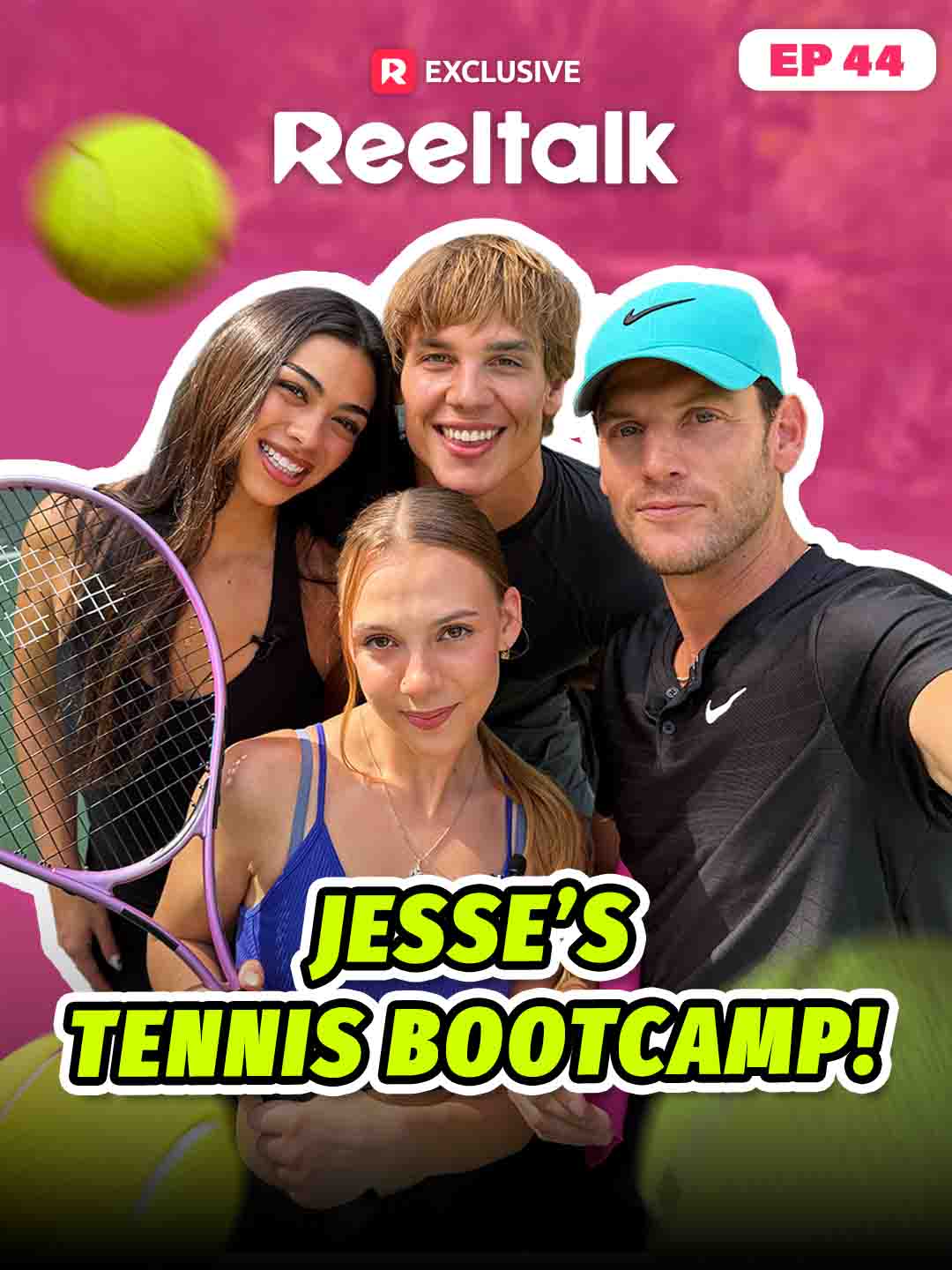 Watch ReelTalk EP 44-Jesse's Tennis Bootcamp (ReelShort) Full Episodes Free HD