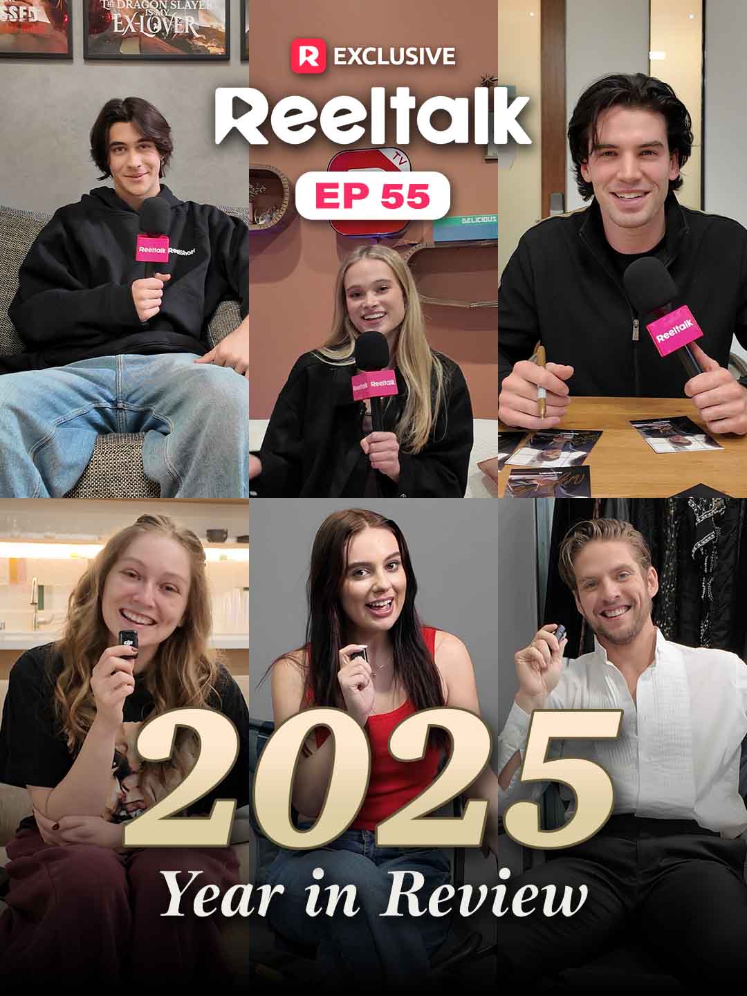 Watch ReelTalk EP 55-2025 Year in Review (ReelShort) Full Episodes Free HD
