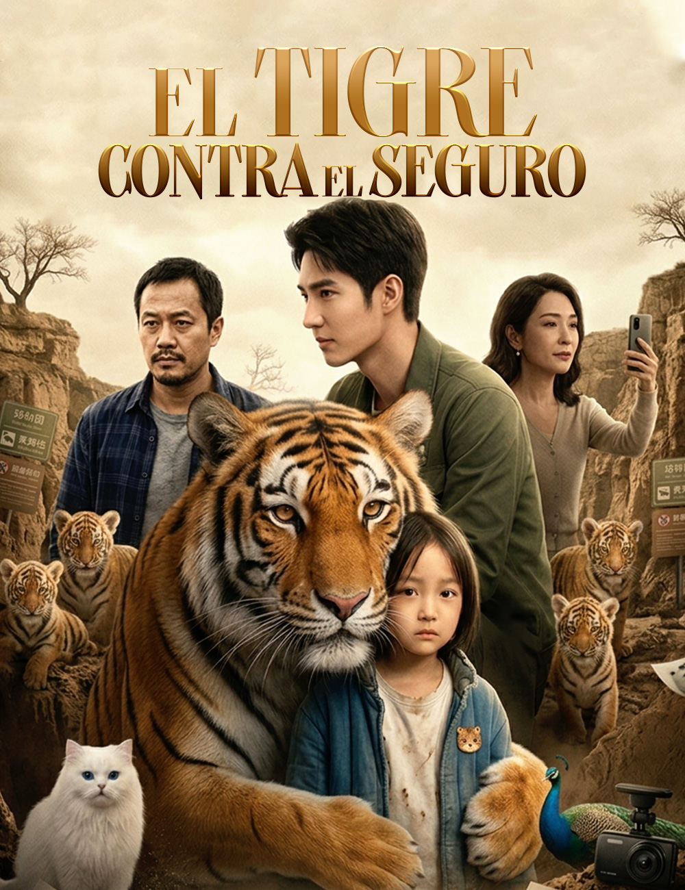 Watch El tigre contra el seguro(Doblado) (FlickReels) Full Episodes Free HD