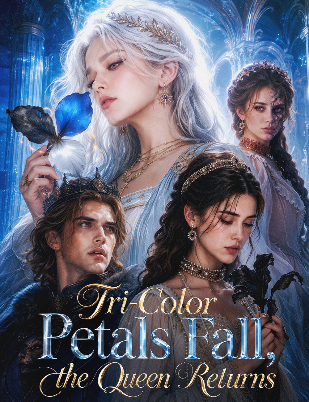 Watch Tri-Color Petals Fall, the Queen Returns (FlickReels) Full Episodes Free HD